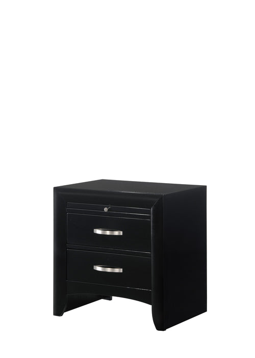 Galinda Black Arch Platform Bedroom Set - Lara Furniture