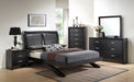 Galinda Black Arch Platform Bedroom Set - Lara Furniture