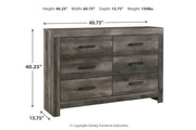 Wynnlow Gray Dresser - Lara FurnitureDresser