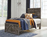Wynnlow Gray Youth Crossbuck Panel Bedroom Set - Lara Furniture