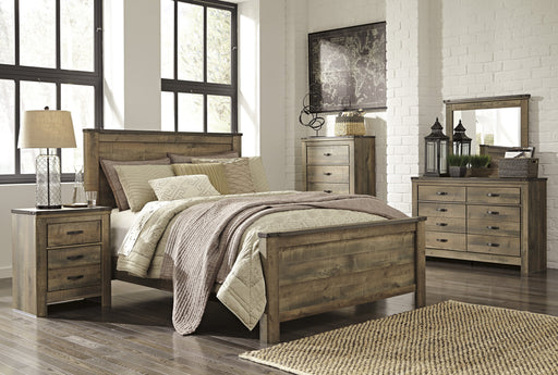 Trinell Brown Panel Bedroom Set - Lara Furniture
