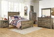 Trinell Brown Full Panel Bed - Lara Furniture