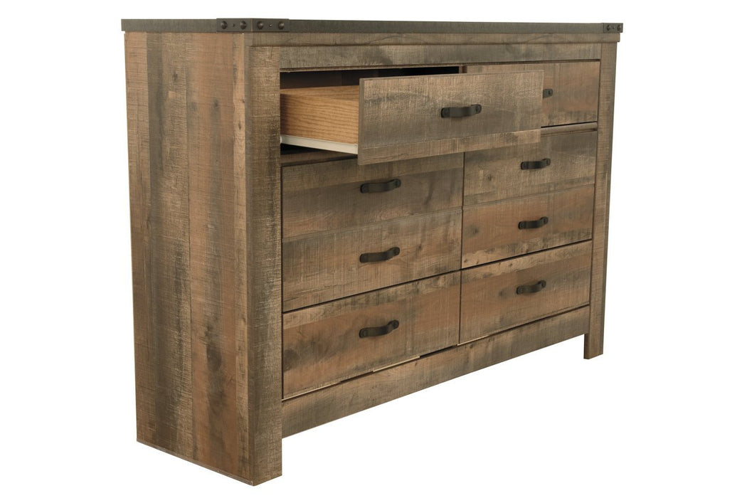 Trinell Brown Dresser - Lara Furniture