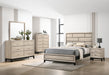Akerson Driftwood Panel  Bedroom Set - Lara Furniture