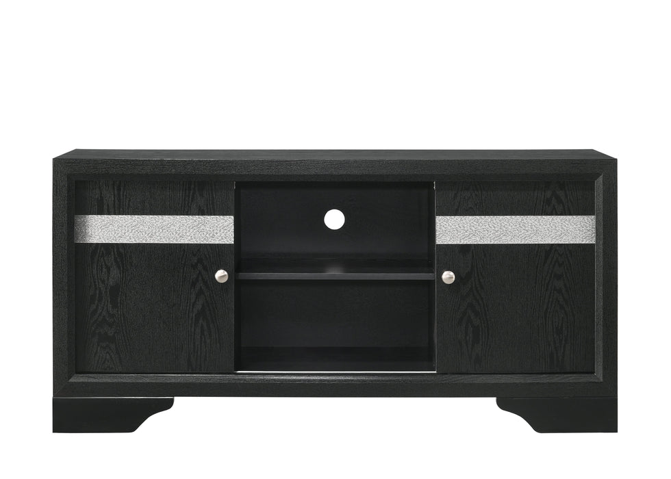 Regata Black 55" TV Stand - Lara Furniture