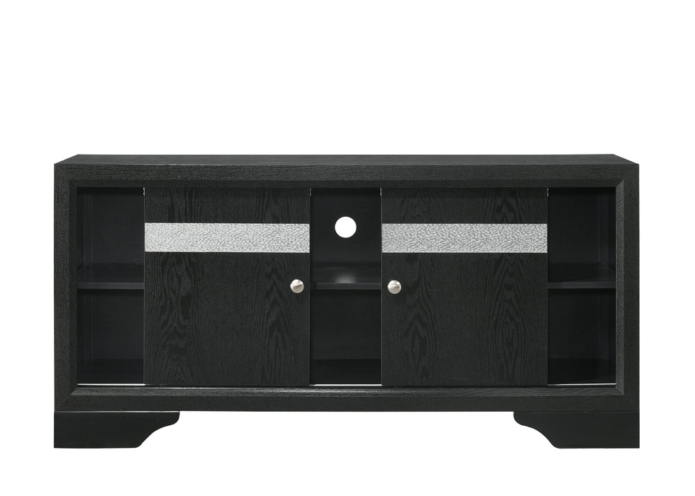 Regata Black 55" TV Stand - Lara Furniture