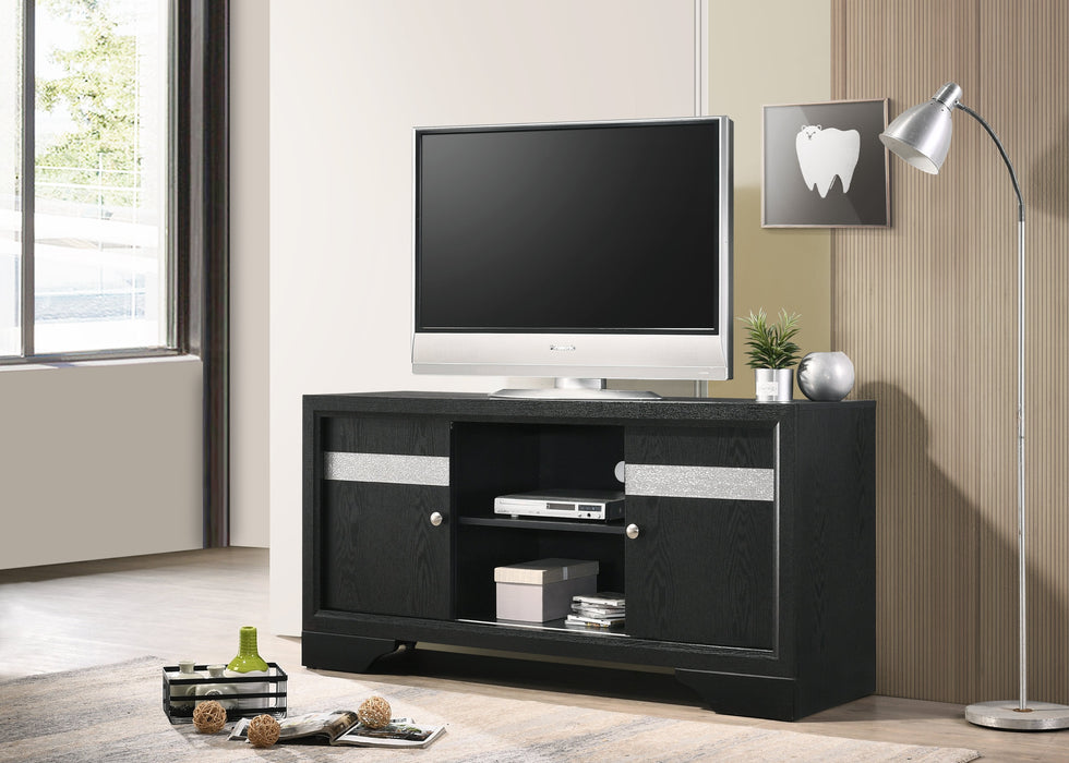 Regata Black 55" TV Stand - Lara Furniture