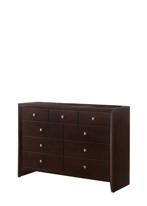 Evan Cherry Panel Bedroom Set - Lara Furniture
