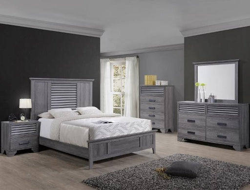 Sarter Gray Mirror - Lara Furniture