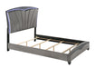 Frampton Gray LED Platform Bedroom Set - Lara Furniture