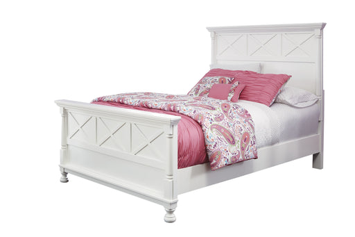 Kaslyn White Full Panel Bed - Lara Furniture
