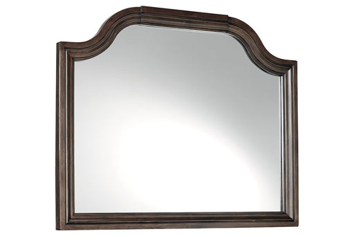 Adinton Brown Bedroom Mirror - Lara Furniture