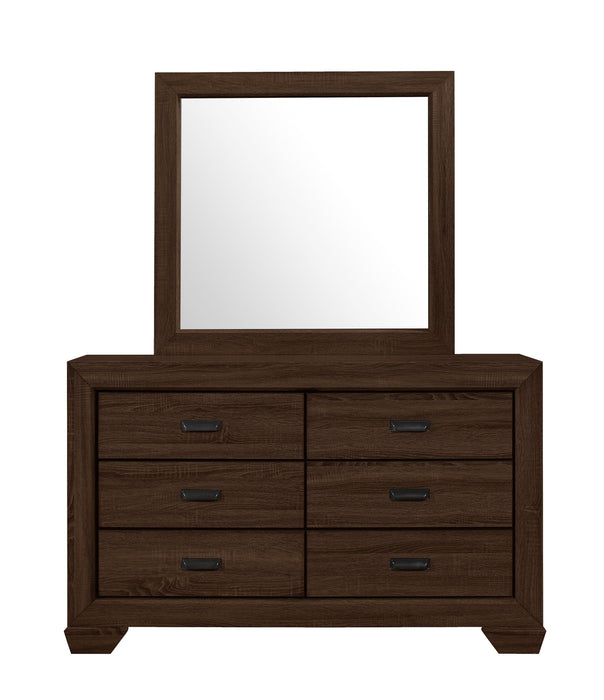 Farrow Chocolate Panel Bedroom Set - Lara Furniture