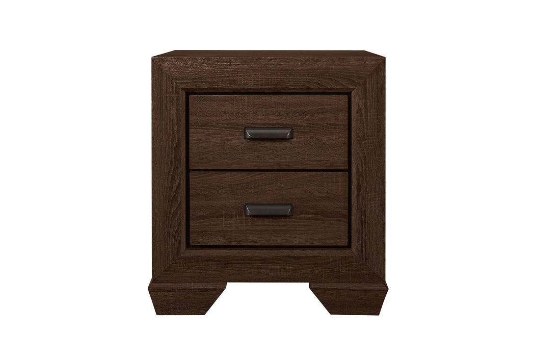 Farrow Chocolate Panel Bedroom Set - Lara Furniture