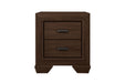 Farrow Chocolate Panel Bedroom Set - Lara Furniture