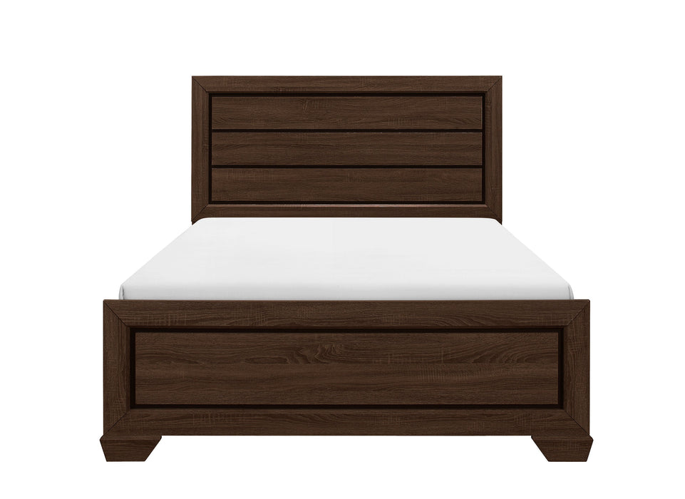Farrow Chocolate Panel Bedroom Set - Lara Furniture