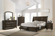 Lara Brown Storage Platform Bedroom Set - Lara Furniture