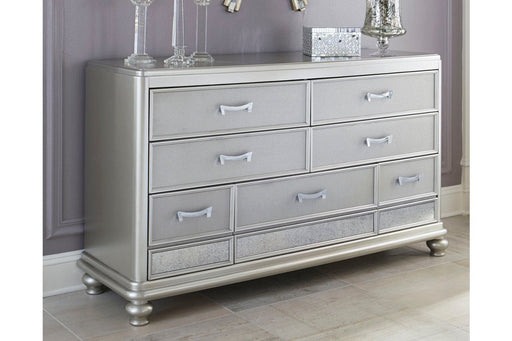 Coralayne Silver Dresser - Lara Furniture