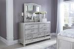 Coralayne Silver Bedroom Mirror - Lara Furniture