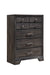 Jaymes Gray Storage Platform Bedroom Set - Lara Furniture