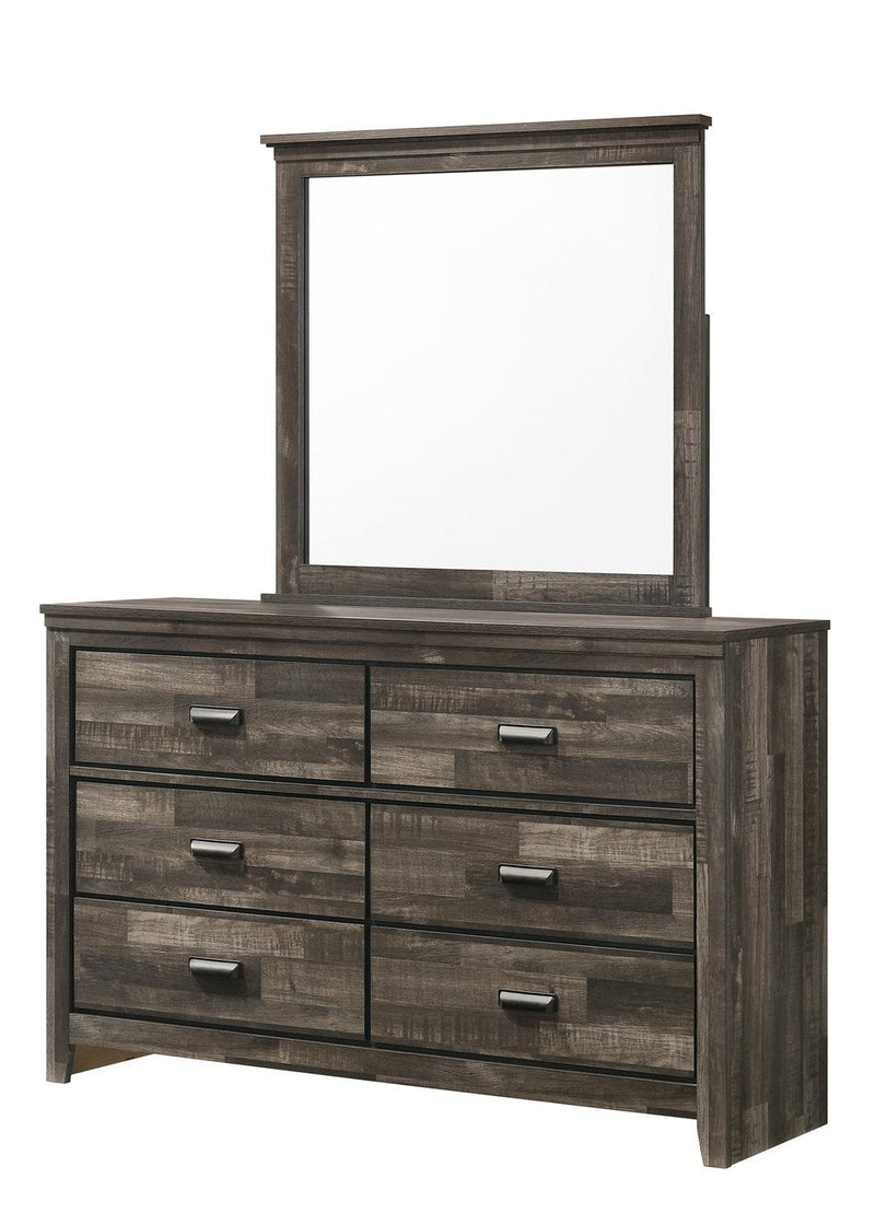 Carter Brown Dresser - Lara FurnitureDresser