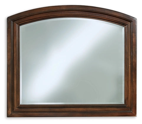 Porter Rustic Brown Bedroom Mirror