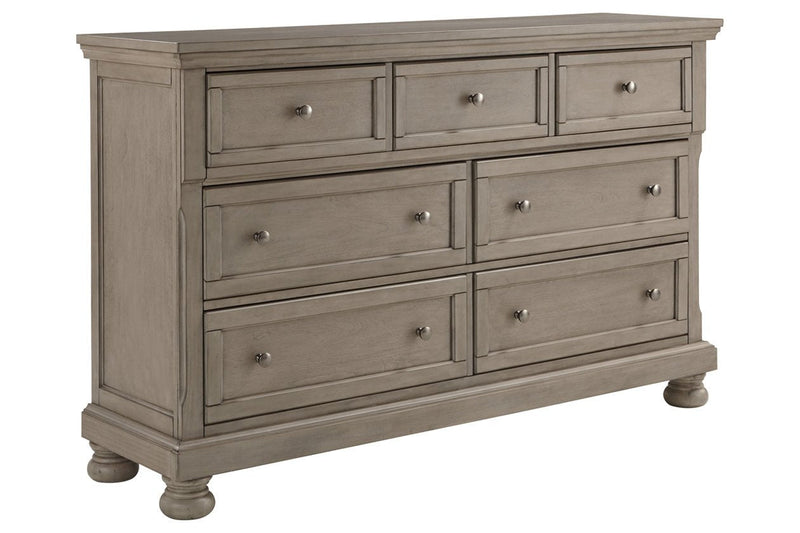 Lettner Light Gray Dresser - Lara FurnitureDresser