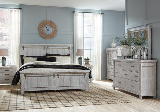 Brashland White Panel Bedroom Set - Lara Furniture