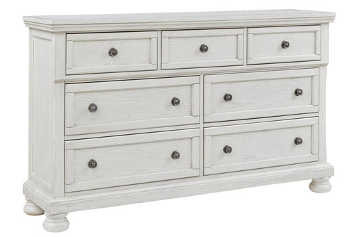 Robbinsdale Antique White Dresser - Lara Furniture
