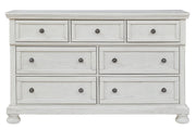 Robbinsdale Antique White Dresser - B742-31 - Lara Furniture