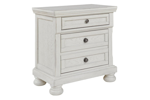 Robbinsdale Antique White Nightstand - Lara FurnitureNightstand