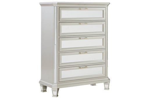 Lindenfield Silver Chest of Drawers - Lara Furniture