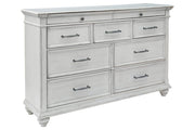 Kanwyn Whitewash Dresser - Lara FurnitureDresser