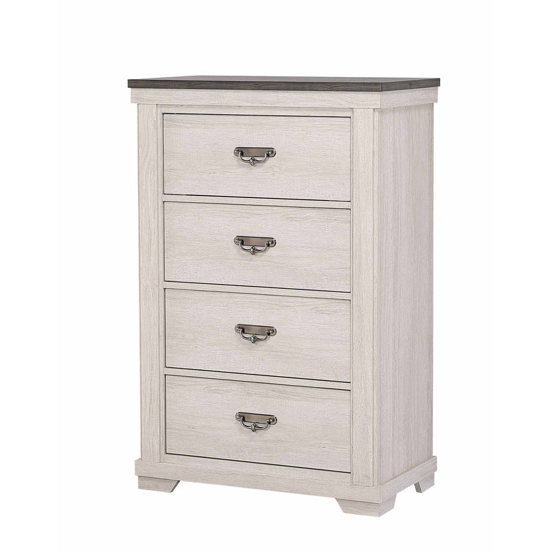 Leighton Two Tone Chest - Lara FurnitureChest
