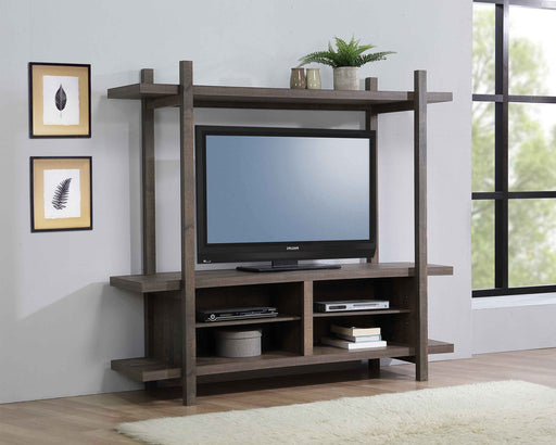 Tacoma Brown 65" Entertainment Center - Lara Furniture
