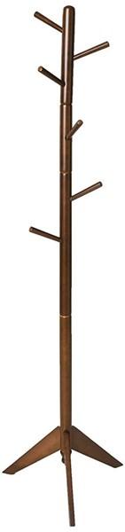 Straight Espresso Hall Tree - Lara Furniture