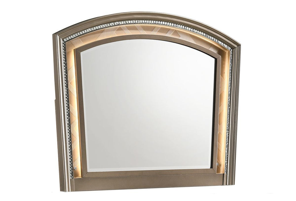 Cristal Gold Mirror - Lara Furniture
