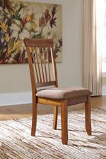 Berringer Rustic Brown Dining Chair (Set of 2) - Lara Furniture