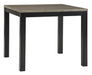 Dontally Gray-Brown Counter Height Set - Lara Furniture