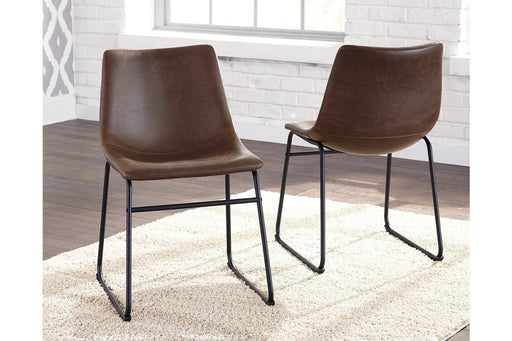 Centiar Brown/Black Dining Chair (Set of 2) - Lara Furniture