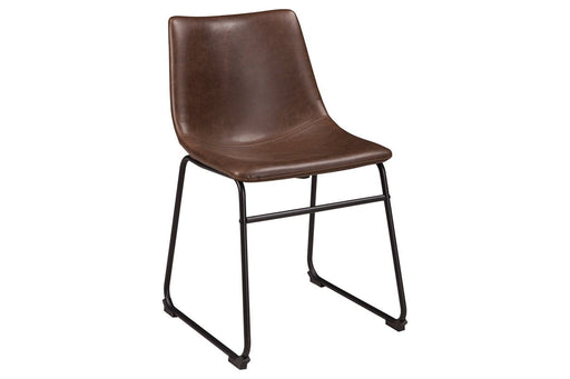 Centiar Brown/Black Dining Chair (Set of 2) - Lara Furniture