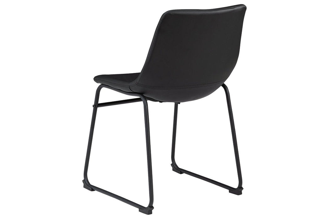 Centiar Black Dining Chair (Set of 2) - Lara Furniture