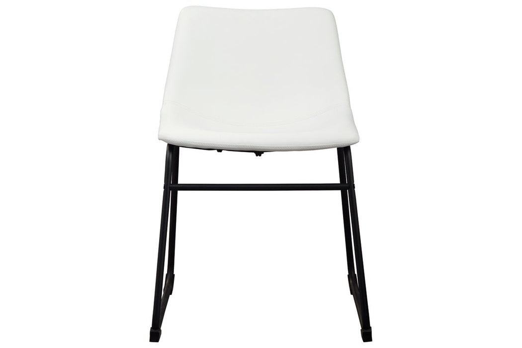 Centiar White Dining Chair (Set of 2) - Lara Furniture