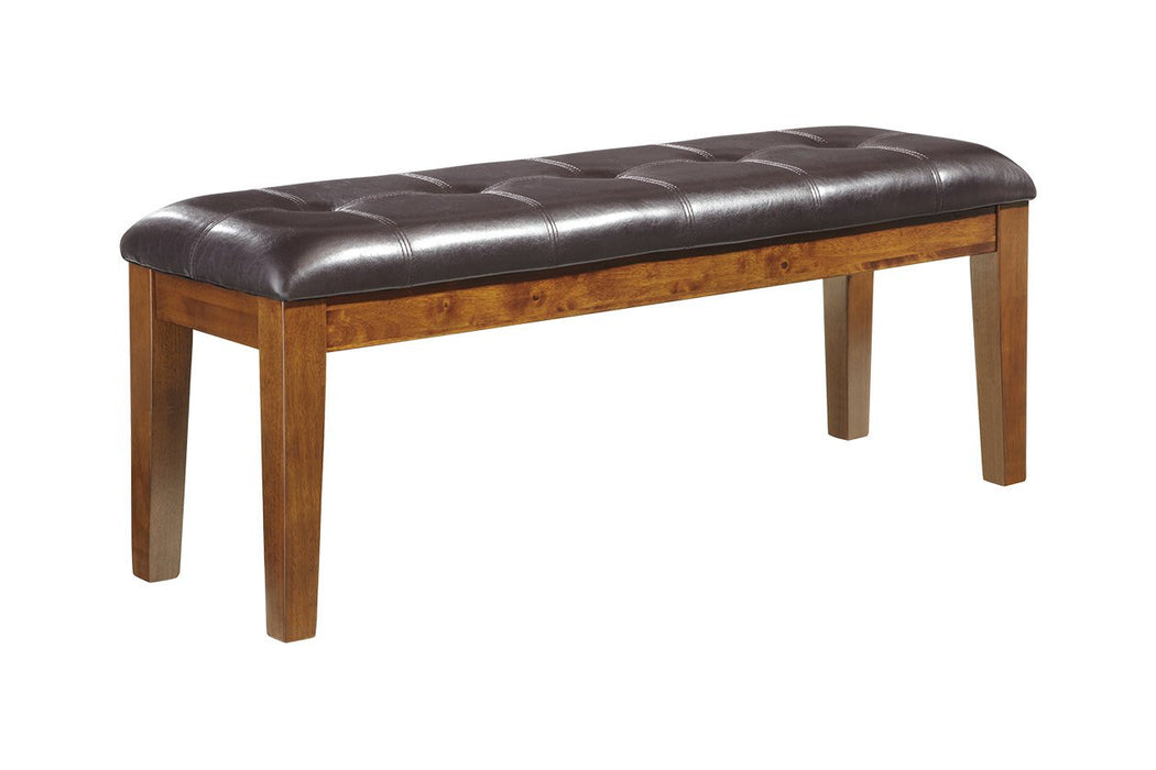 Ralene Medium Brown Dining Bench - Lara Furniture