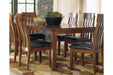 Ralene Medium Brown Dining Extension Table - Lara Furniture