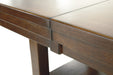 Ralene Medium Brown Counter Height Set - Lara Furniture