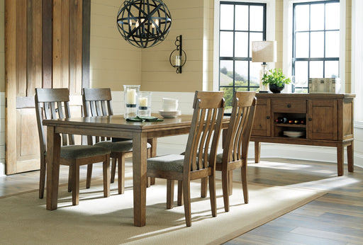 Flaybern Brown Dining Room Set - Lara Furniture