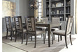 Chadoni Gray Dining Extension Table - Lara Furniture