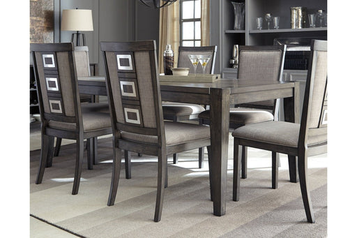 Chadoni Gray Dining Extension Table - Lara Furniture