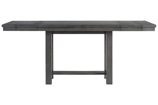 Myshanna Gray Counter Height Dining Extension Table - Lara Furniture